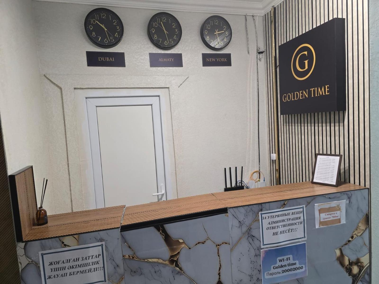 Golden Time Hotell Alma-Ata Exteriör bild